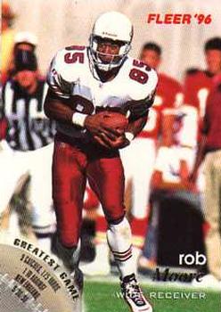 Rob Moore Arizona Cardinals 1996 Fleer NFL #2